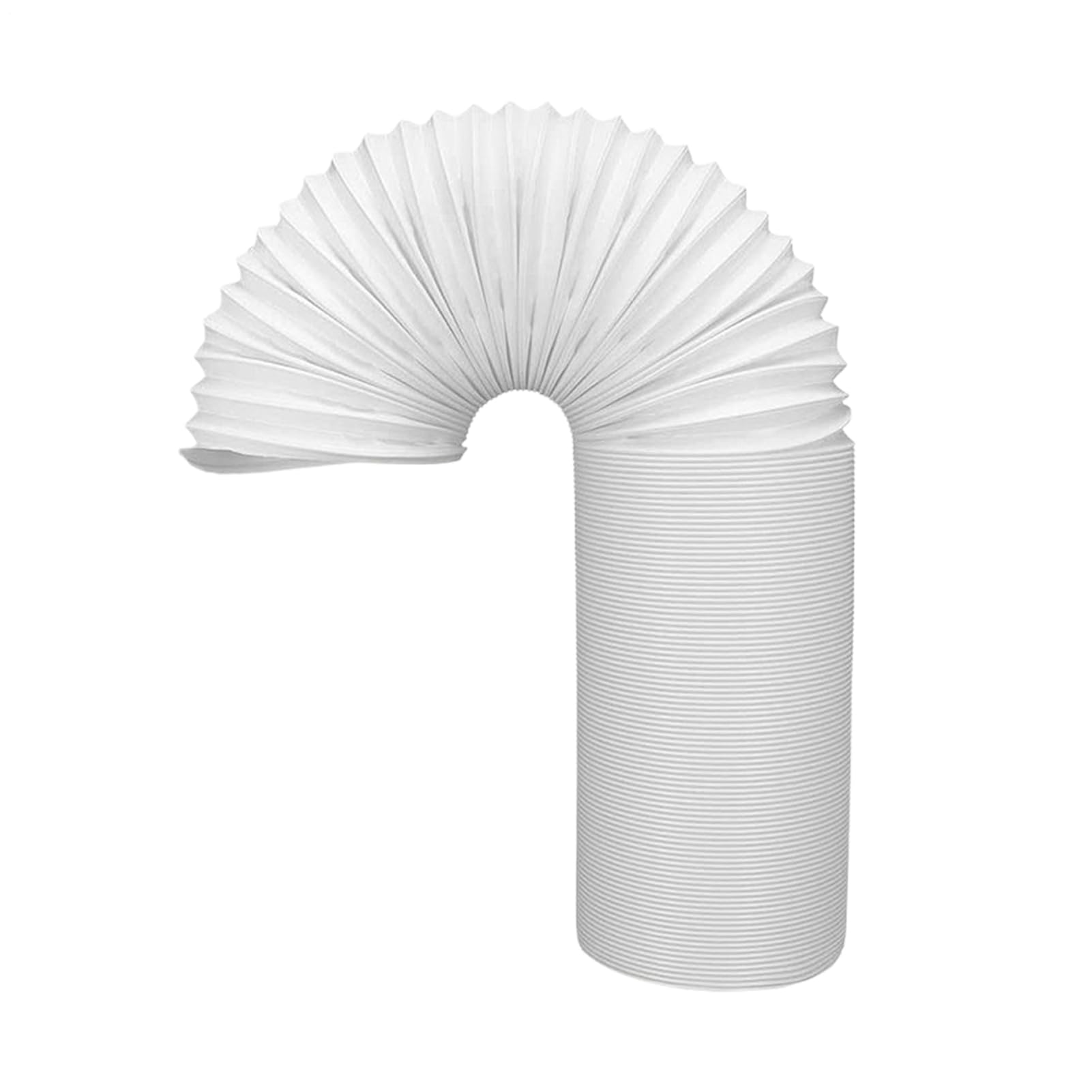 Tuyau pour climatiseur portable anti-horaire extensible avec grille de protection
