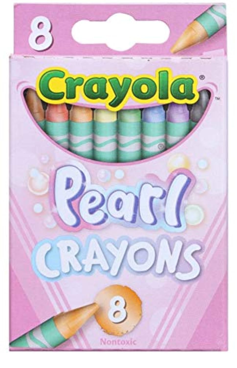Crayola Kredki perłowe 8 sztuk