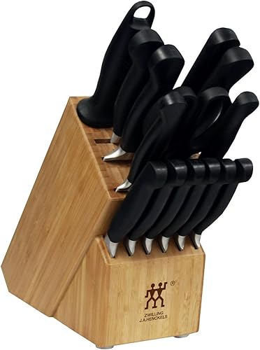 Henckels Zwilling Pure - Juego de bloques de cuchillos de 15 piezas