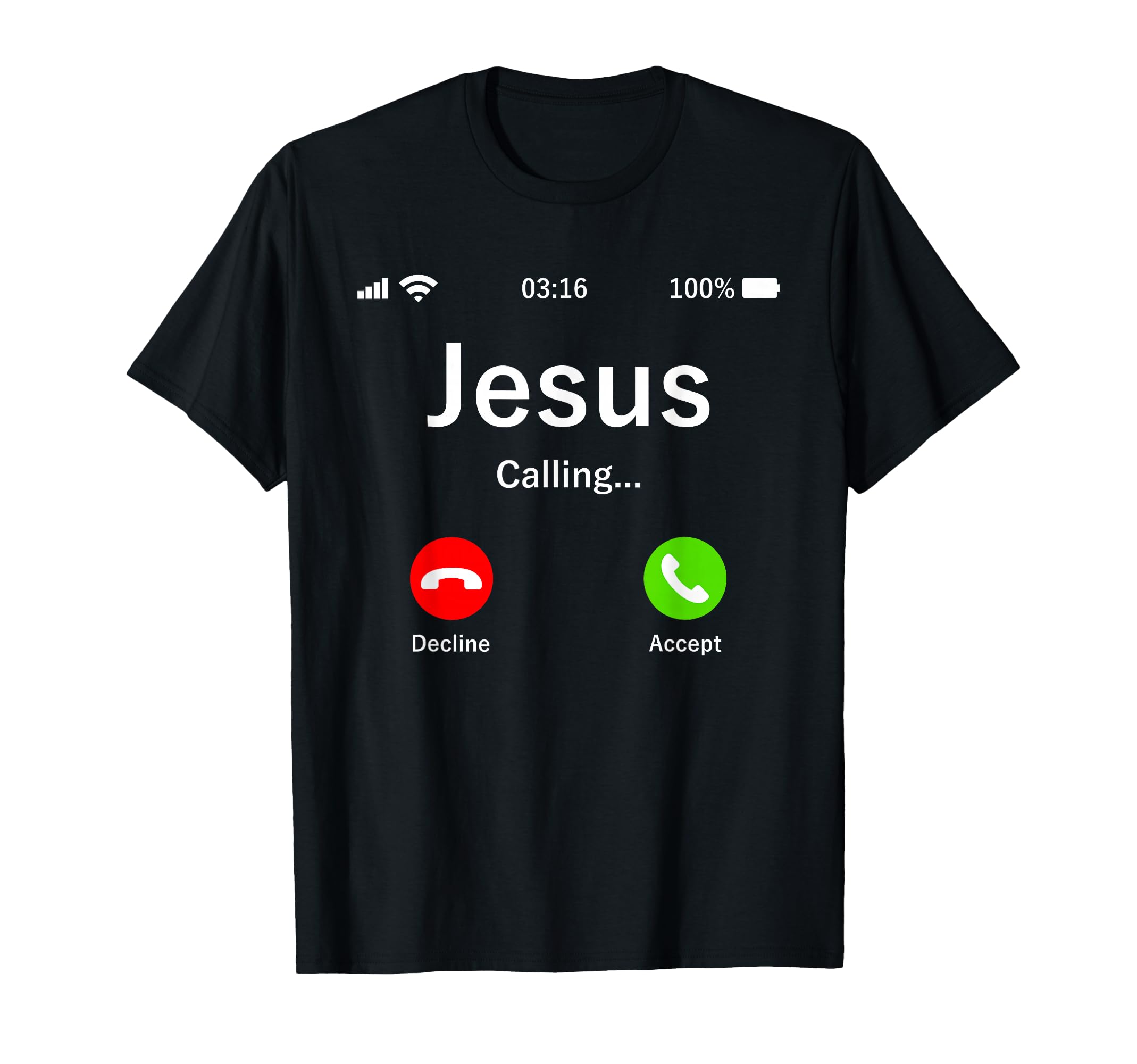 Jesus is Calling - Christian T-Shirt