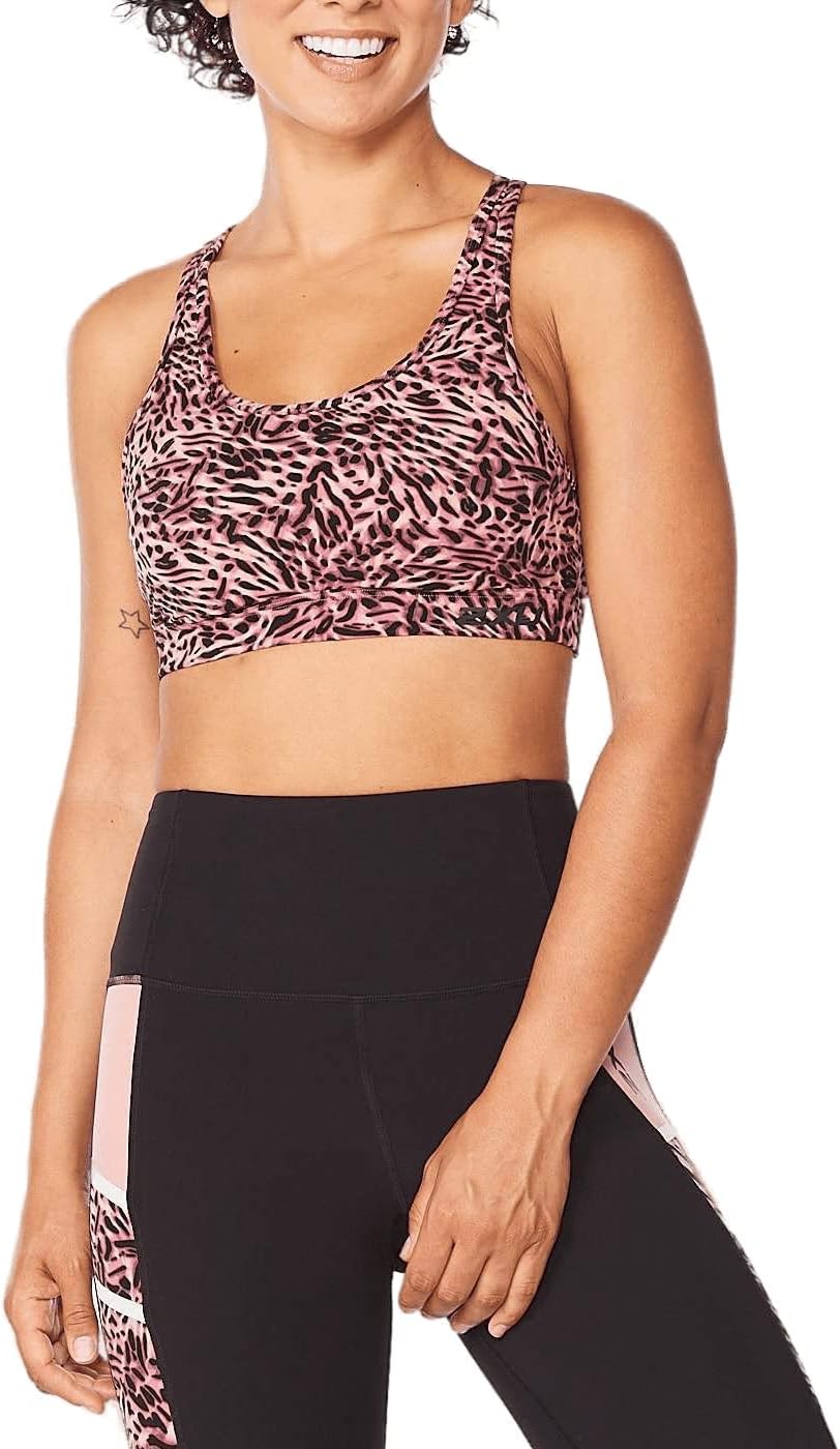 2XU Women's Form Strappy Crop (Instinct/Black, Large)