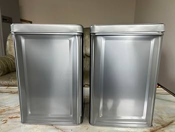 空き缶 楽天市場】(4個セット) 1斗缶 無地 18L 空缶 角缶 (丸蓋付