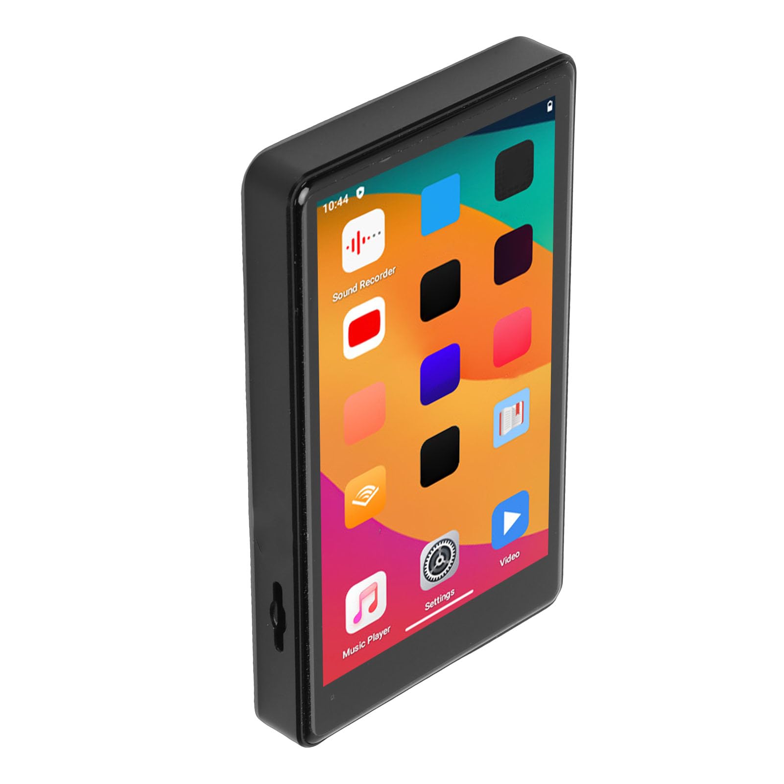 Yctze Reproductor MP4 con Bluetooth y WiFi, Reproductor de Música HiFi, Radio con Libro Electrónico, Multimedia con Pantalla Táctil de 4 Pulgadas con Auriculares con Cable y Reproducción de Vídeo HD