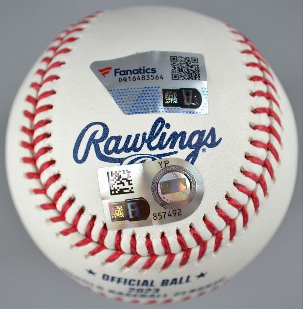 山本由伸選手　2023年 WBC 直筆サイン入り公式ボール Amazon.co.jp: ノーブランド品世界限定100個!山本由伸2023年WBC公式球