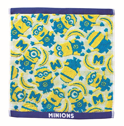 丸眞 ハンドタオル MINION ミニオン 34×36cm メニーイエロー 綿100% 4805028000