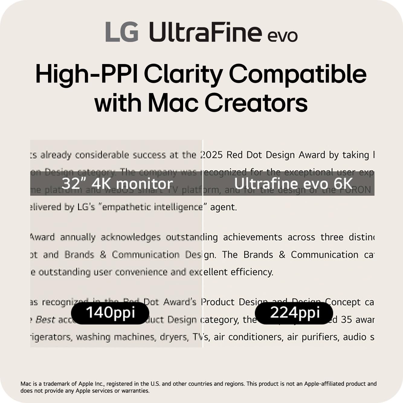 LG Ultrafine 32U990A EVO 32" 6K Nano IPS Negro | Thunderbolt 5, DisplayHDR 600, 2000:1 Contrast, 98% DCI-P3, 99.5% Adobe RGB | Pro Creator Display para Mac y PC