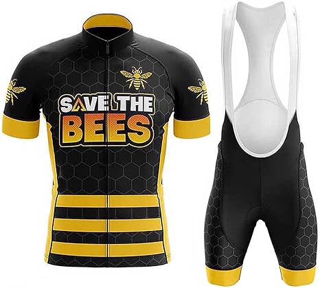 Completo Bici Da Corsa Uomo - Maglia E Salopette Imbottita Con Gel 19D - Foto 2