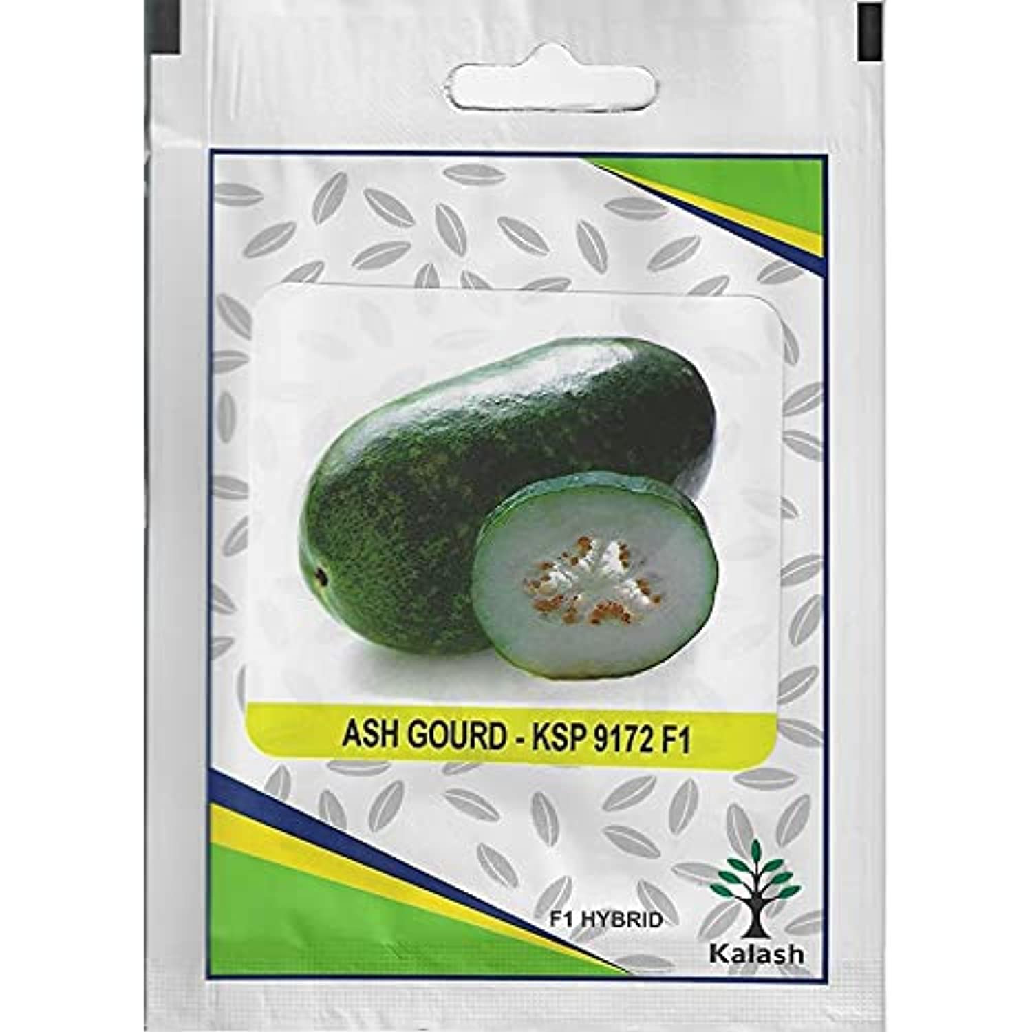 Kalash Ash Gourd KSP 9172 F1 Hybrid Premium Quality Seeds (Made in India) by Kalash Seeds Pvt. Ltd.