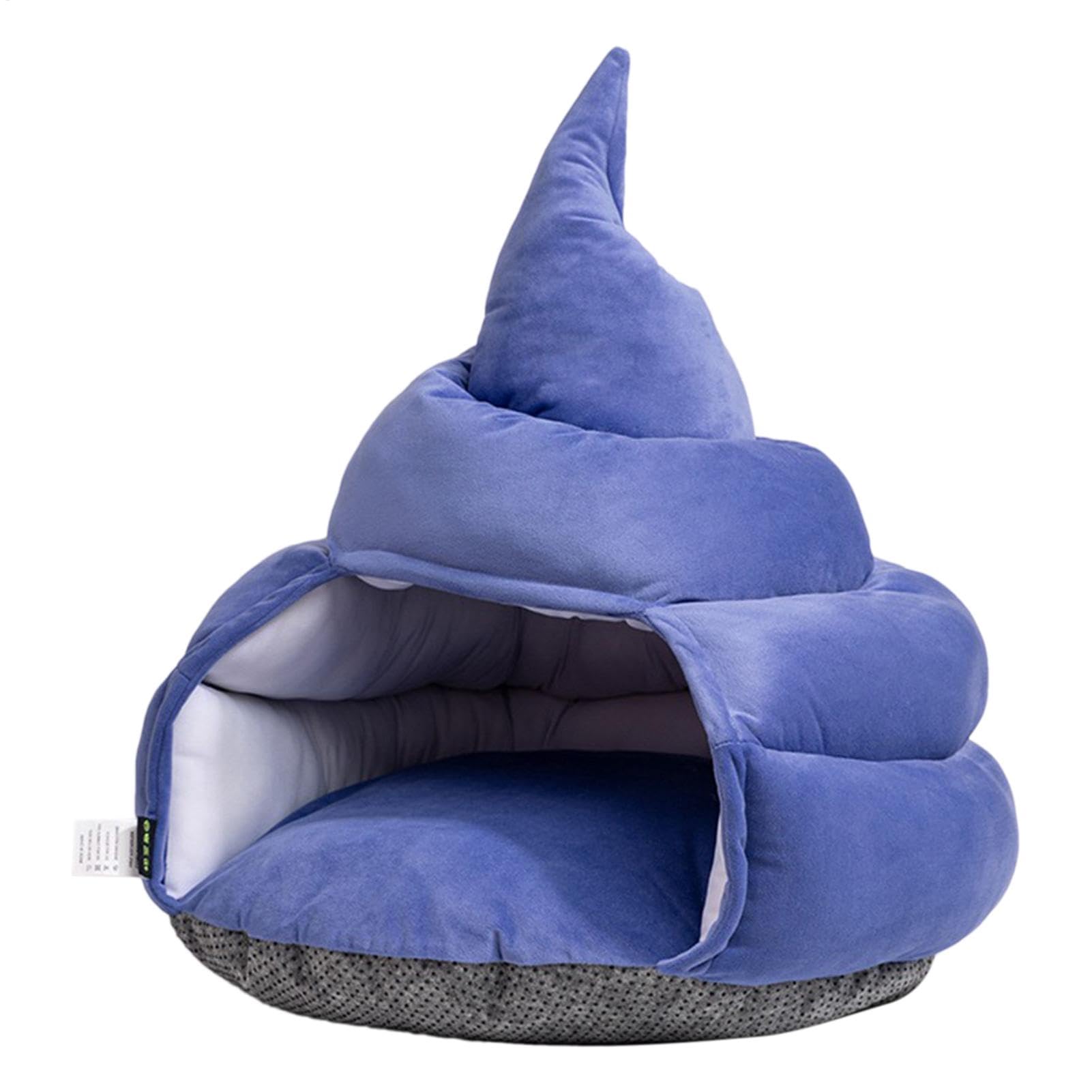 Lit confortable pour animal domestique et petite cabane douce pour chaton