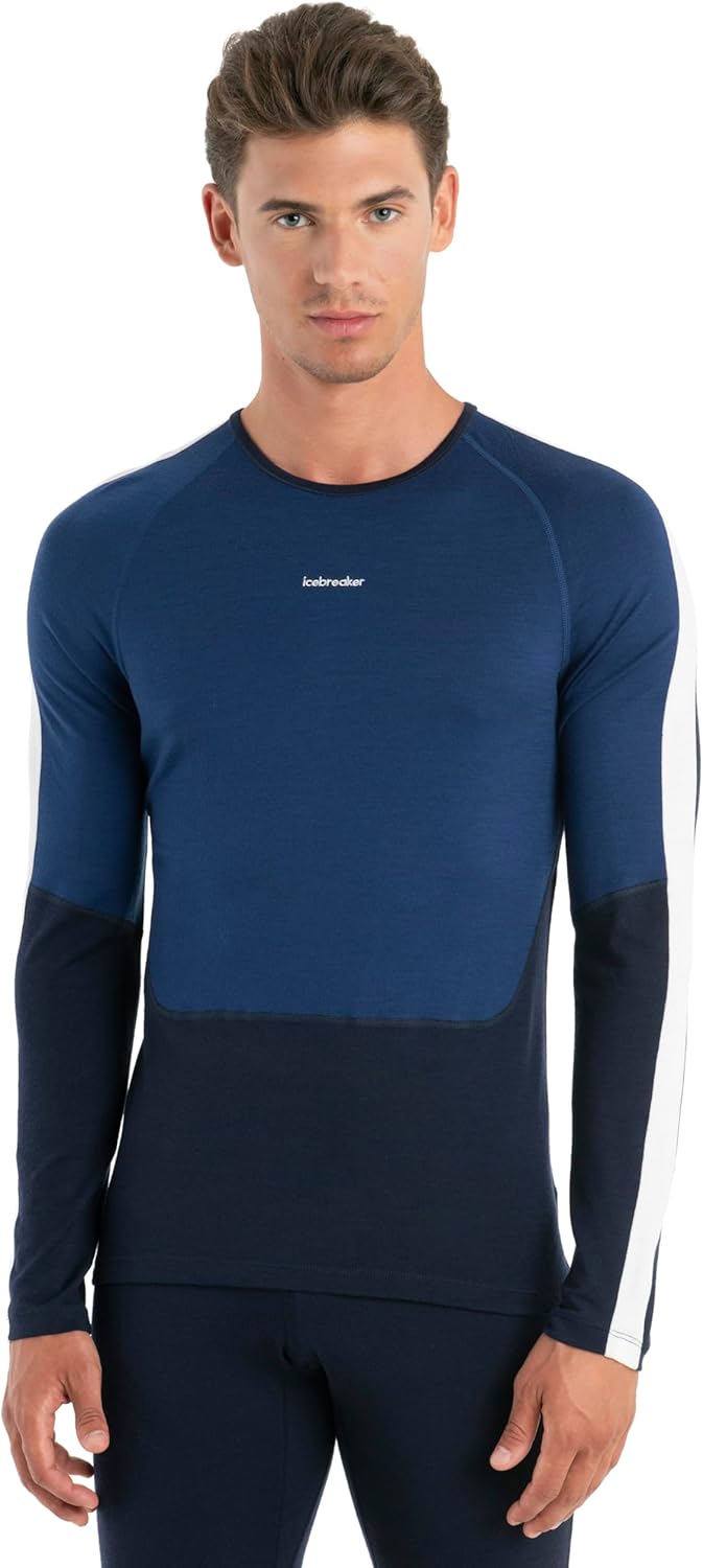 Icebreaker Merino Mens Merino 200 Sonebula Ls Crewe