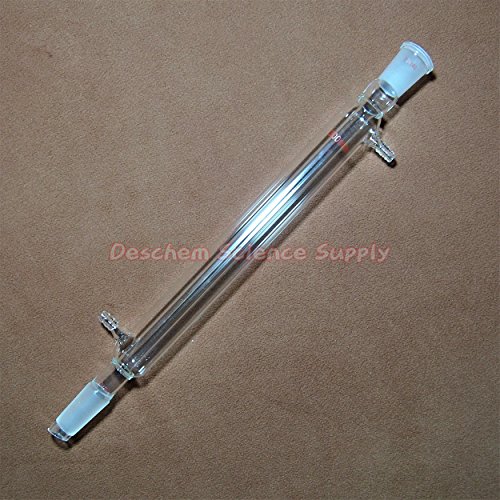 Deschem 300Mm,24/40,New Glass Liebig Condenser,Lab Chemsitry Glassware #TOP1