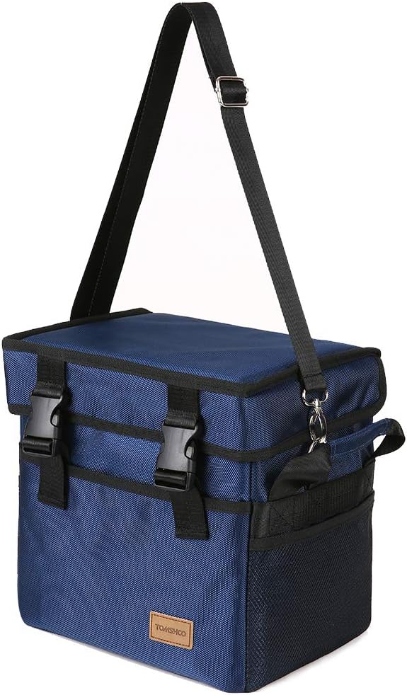 TOM SHOO Camping Insulated Cool Bag Cooler Picnic Bag?¨C?10L/18L/28L/37L/47L (20L), Neue Version, 18L