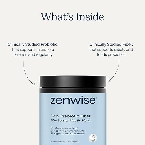 Vista 4 de Zenwise Health ZenGLP-1, GLP-1 natural con probióticos metabólicos para ayudar a controlar el hambre y los antojos y apoyar la salud digestiva