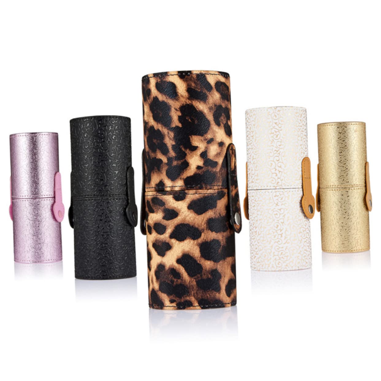 FRCOLOR 2pezzi Spazzole Makeup Organizer Cosmetico Antiscivolo Facile Trasportare Design Per Accessori