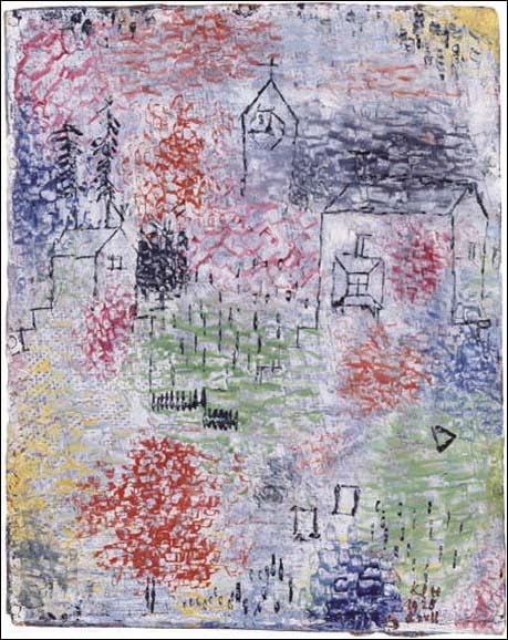 Paul Klee toile abstrait haute définition pour mur chic