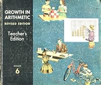 GROWTH IN ARITHMETIC GRADE 6--REVISED EDITION: TEACHER'S EDITION by John R. Clark, Charlotte W. Junge, and Harold E. Moser B00JJ1ZB6E Book Cover