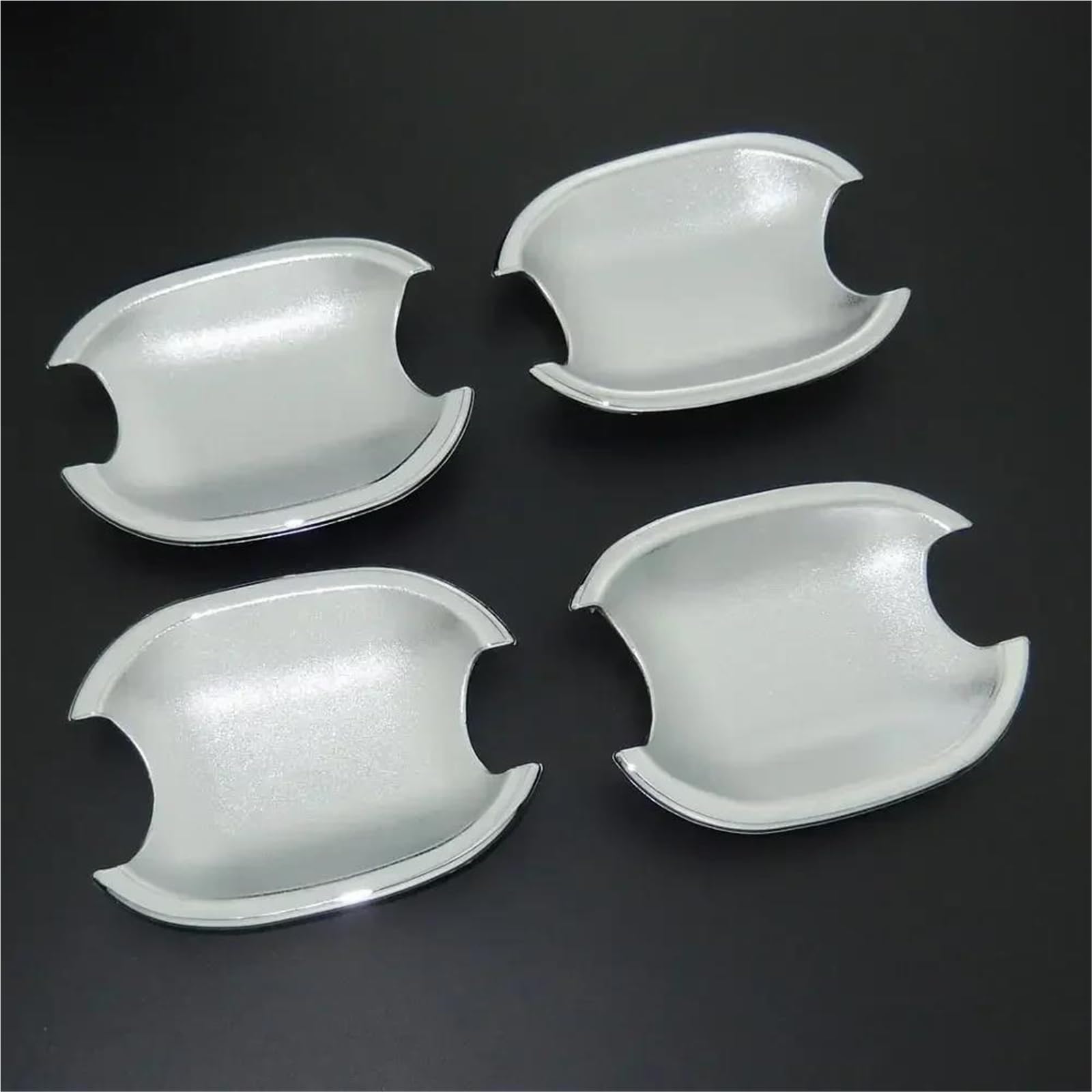 ZAPORA Car Styling Side Door Handle Cover & Door Bowl Cover for Peugeot 207 308 3008 for Citroen C4 C6 for Jumpy(Style 3)