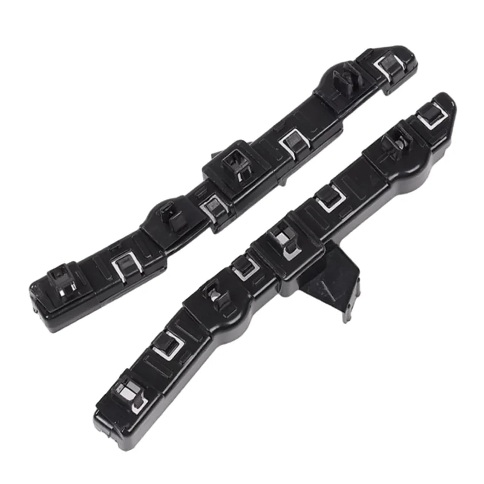 PNBVW 2 Pcs 62223DF30A 62222DF3OA Left and Right Car Front Bumper Support Bracket Retainer for NN//i//s//s//a//n R//o//g//u//e Sport 2017 2018 2019 2020 2021 2022 (Material: Plastic Color: Black)