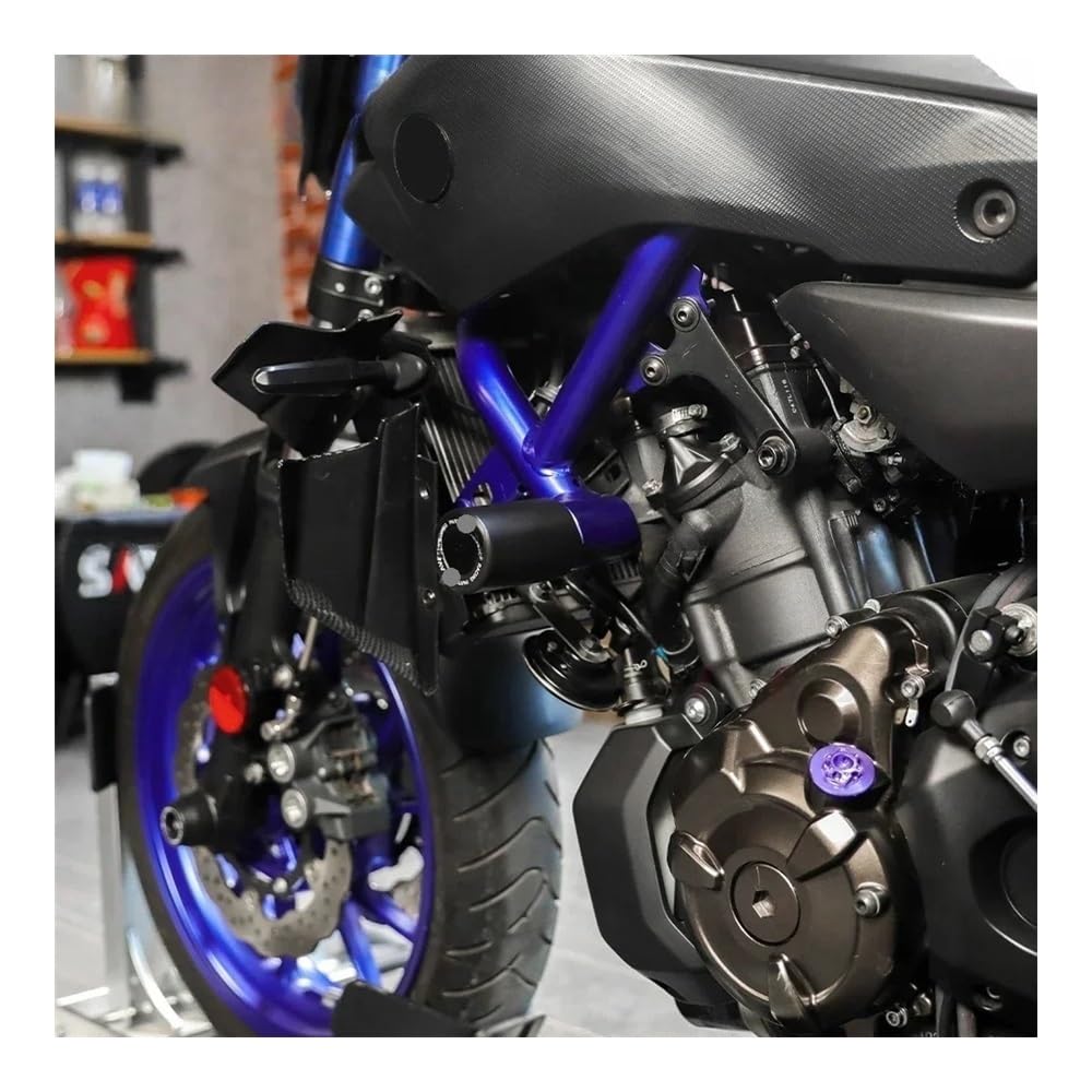 Protector Choque Deslizadores Marco para Ya&maha Tra&CE 700/GT MT-07 MT07 F07 2014-2024 Accesorios Motocicleta Almohadilla Protección contra Caídas Bola Anti caída Moto