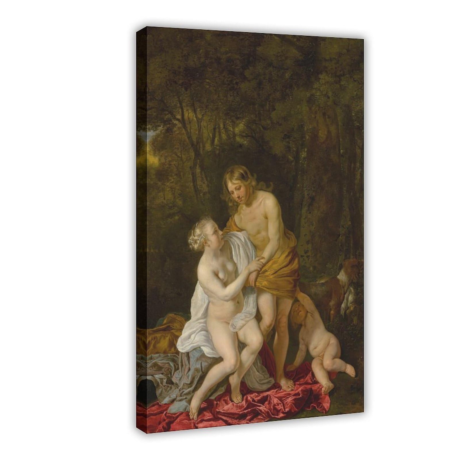 JFECTH Venus And Adonis Canvas Poster for Living Room Decor Gift