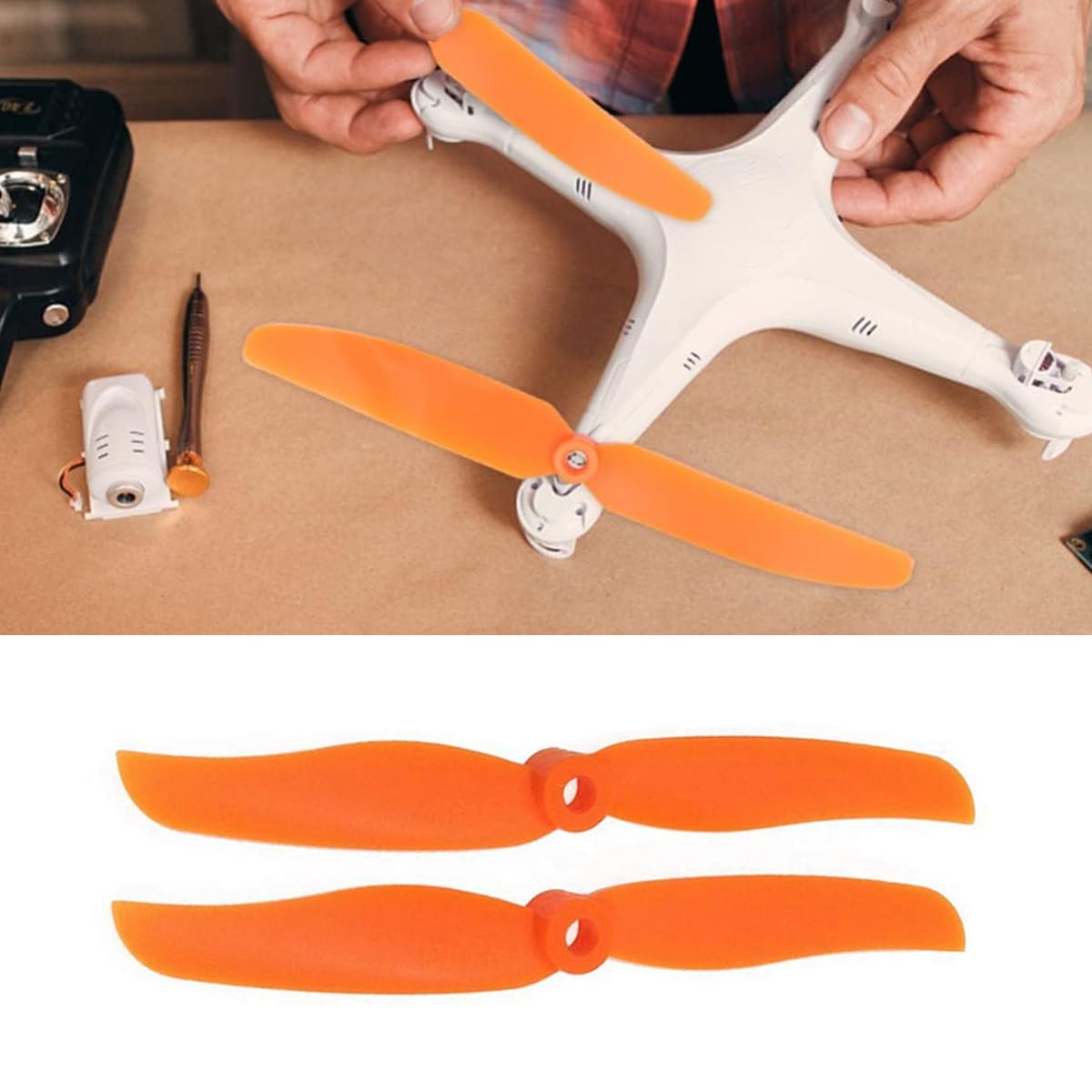 Sarini Moteur Brushless 2200 KV 2212-6 + ESC 30A + Kit Accessoires Pour Avion/Quadri/Hélicoptère RC