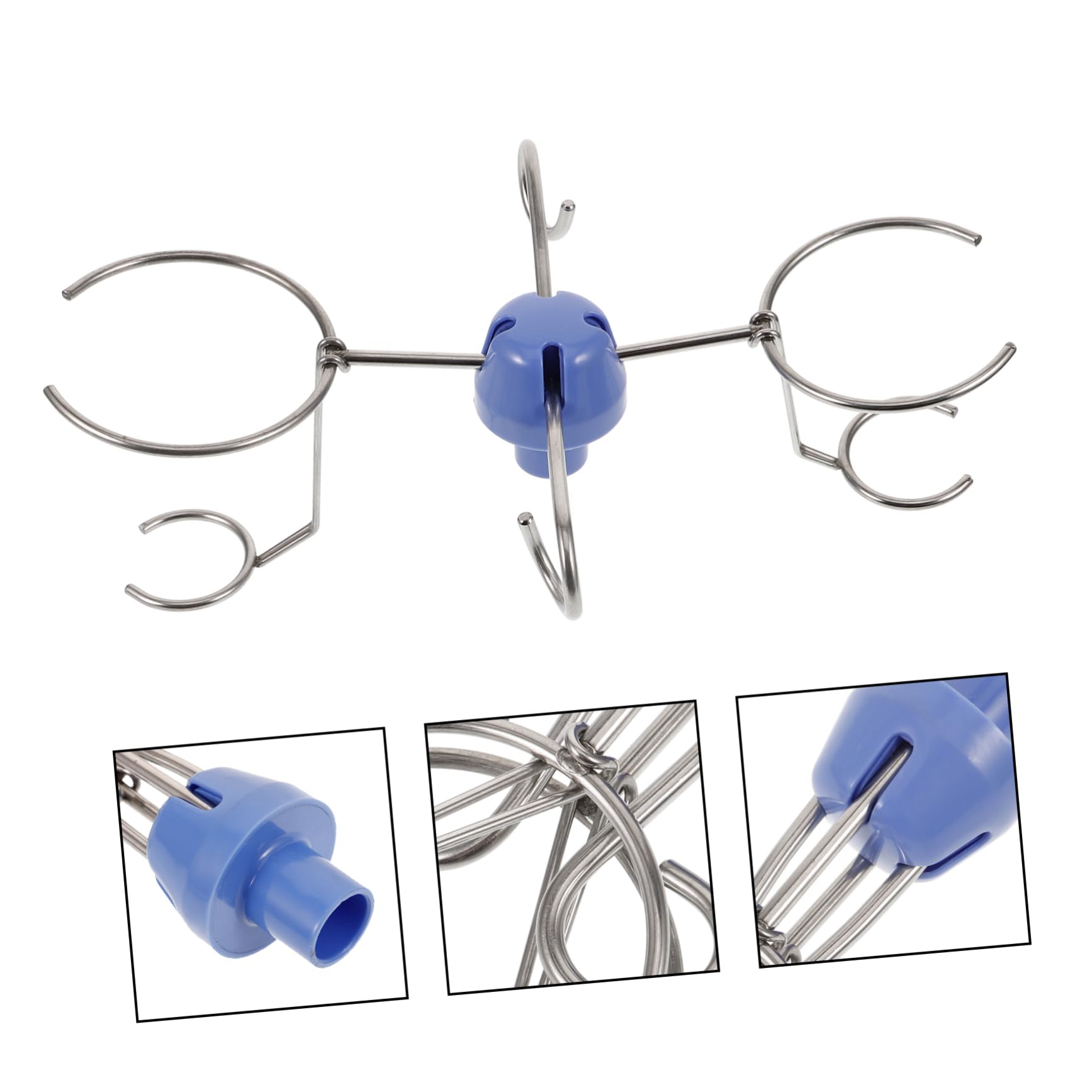 iplusmile Infusionshalter mit Stabiler Struktur als Praktisches Infusionsständer Zubehör aus Edelstahl und Einfachem Einbau Vertikale Infusionsgestellhalterung für Medizinische Anwendungen