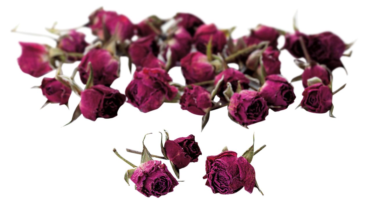 Amazon｜大地農園 自然素材 ミニバラ・ドライ・ヘッド (25輪入