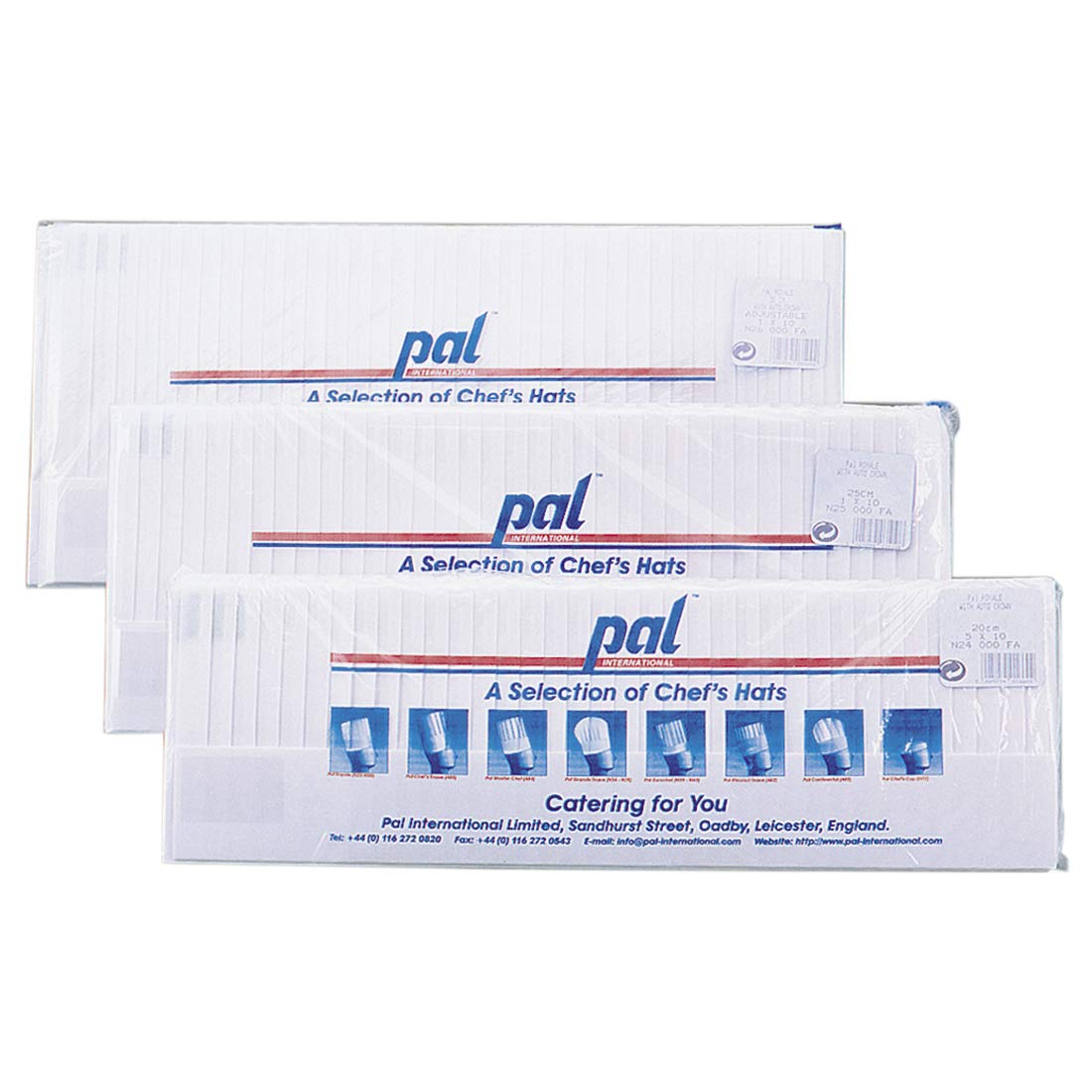 Amazon.co.jp: 使い捨てコック帽 クラッシック シェフハット 全高25