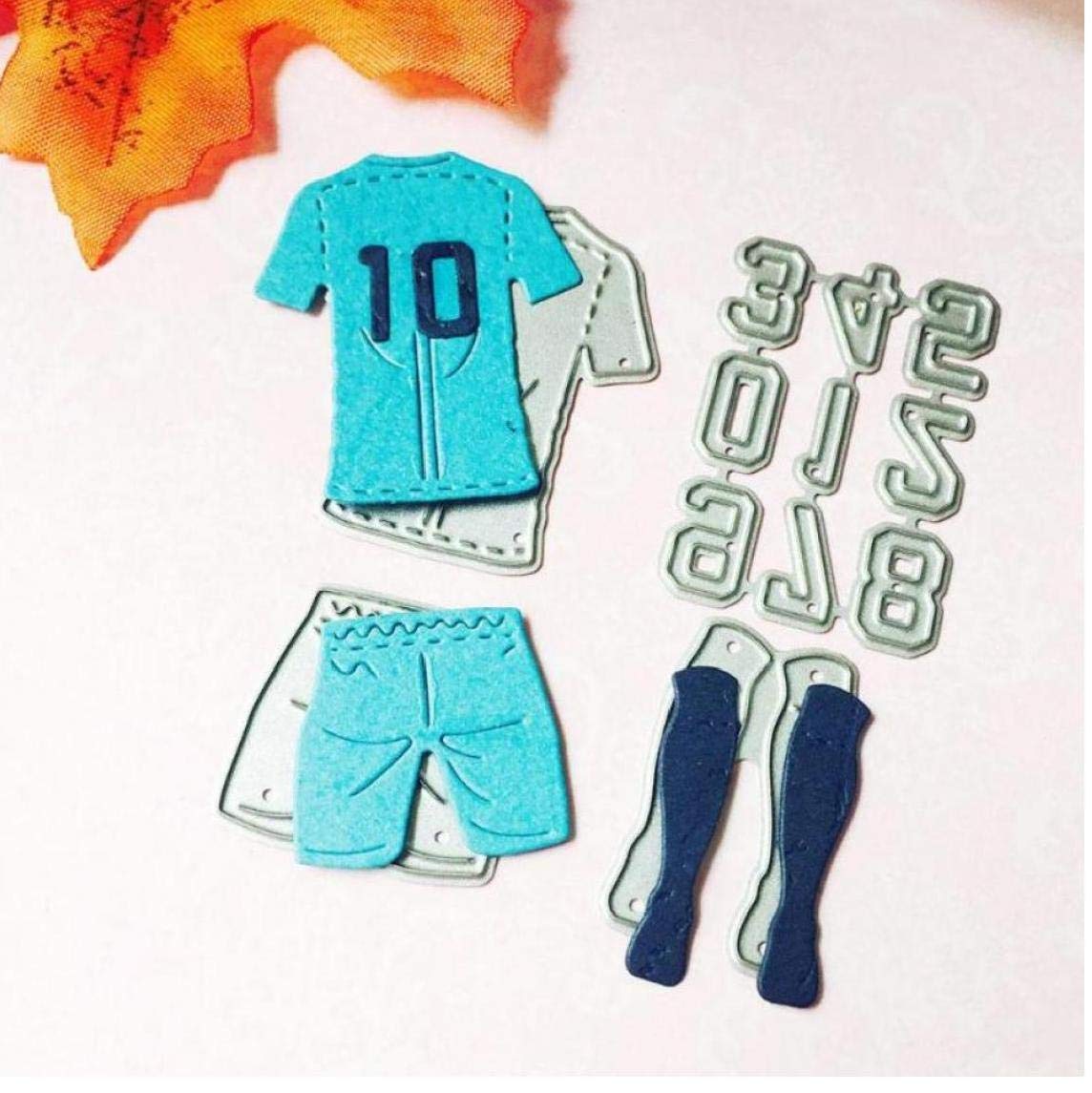 Lankater Fustelle Calcio Per Scrapbooking – Stencil In Acciaio, Fai Da Te E Goffratura