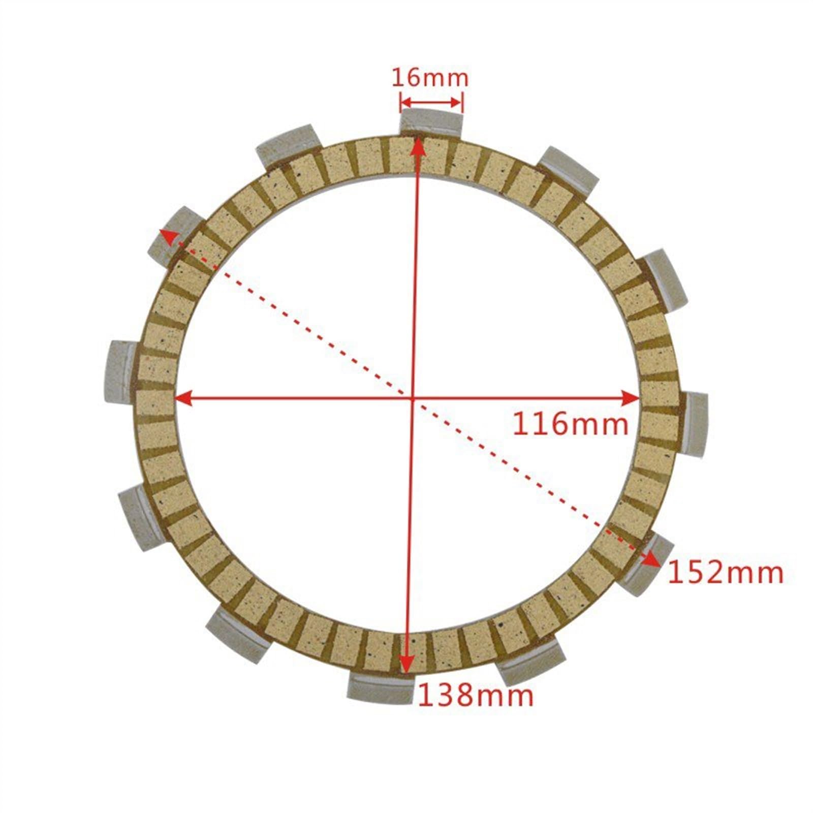 スズキ GSX250E クラッチディスク 7点 GSF