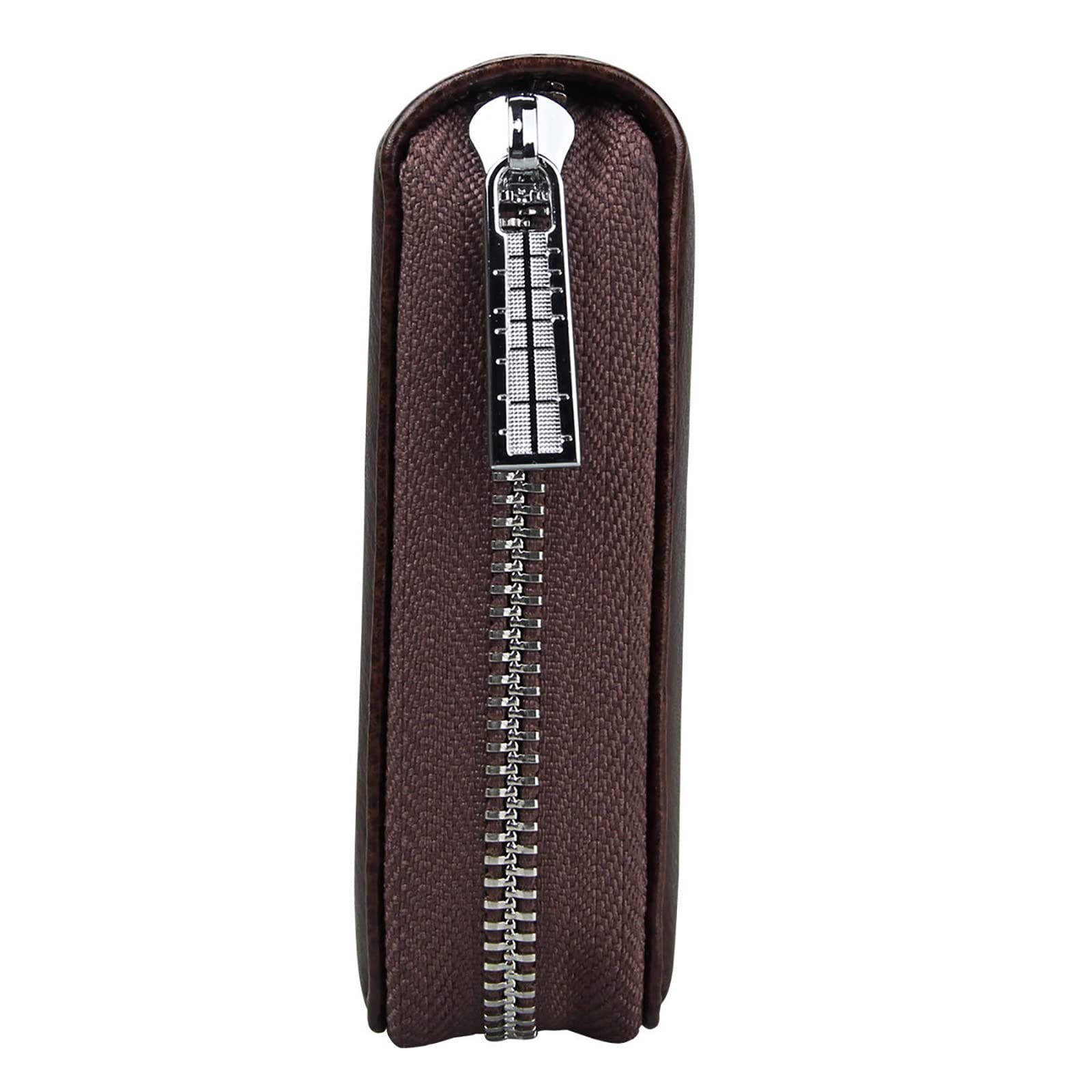 RFID Kreditkartenhalter Für Damen - Leder Etui Mit Reißverschluss