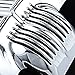 1pc Chrome Stock Oil Cooler Cover Insert Compatible with 2011-2016 Harley Touring Street Glide Models (Stock Oil Cooler Cover Only)