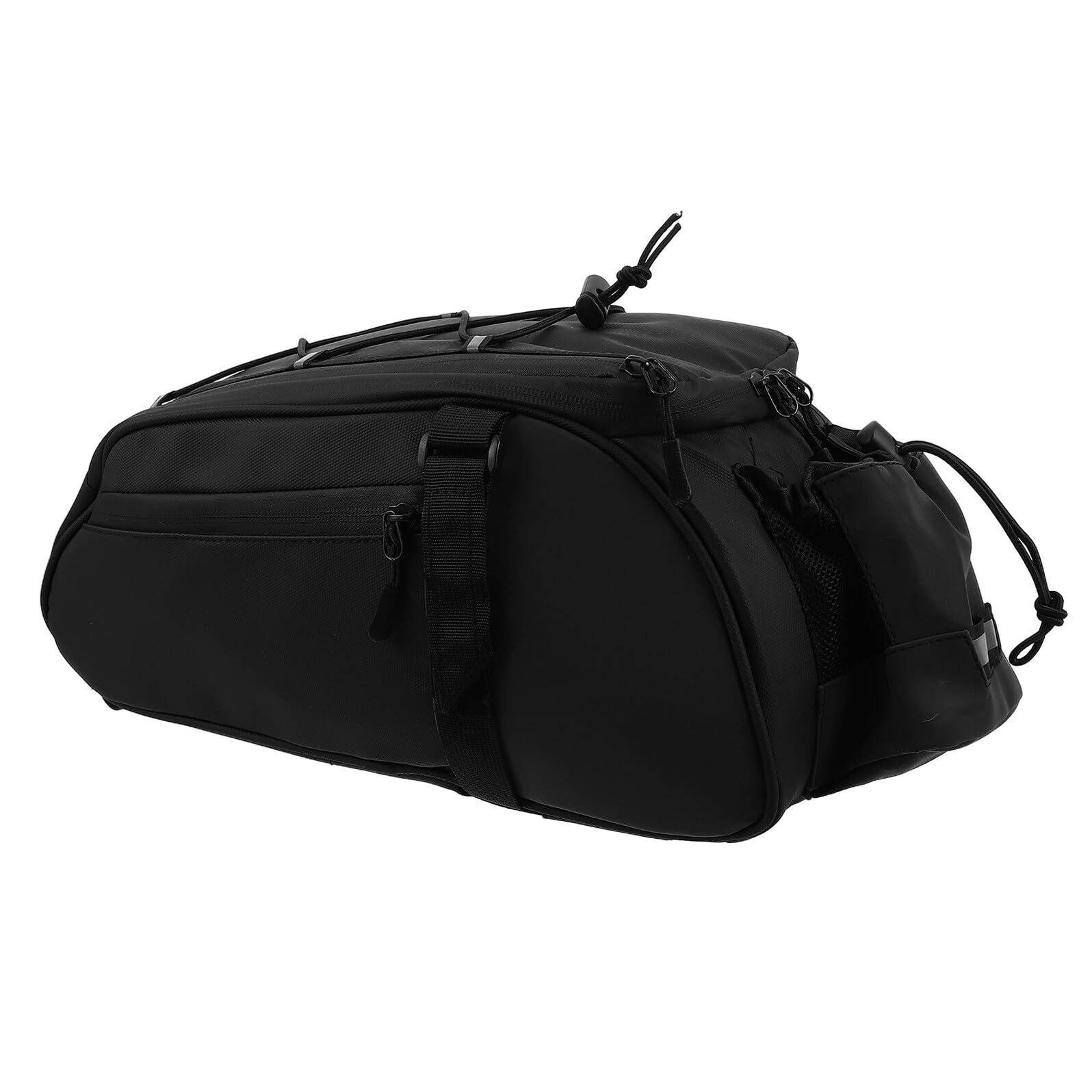 Borsa Posteriore per Mountain Bike Ampia capacità Borsa da Sella per Bici da Touring Fissaggio Stabile per Portapacchi Posteriore Adatta per Ciclismo e Viaggi Outdoor