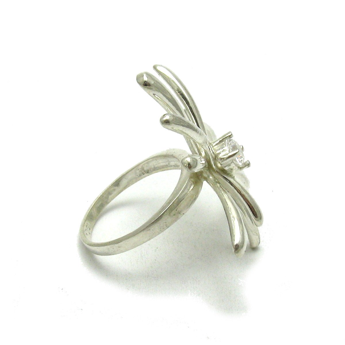 Sterling Silber Ring mit CZ 925 Empress jewellery Größe 46-71
