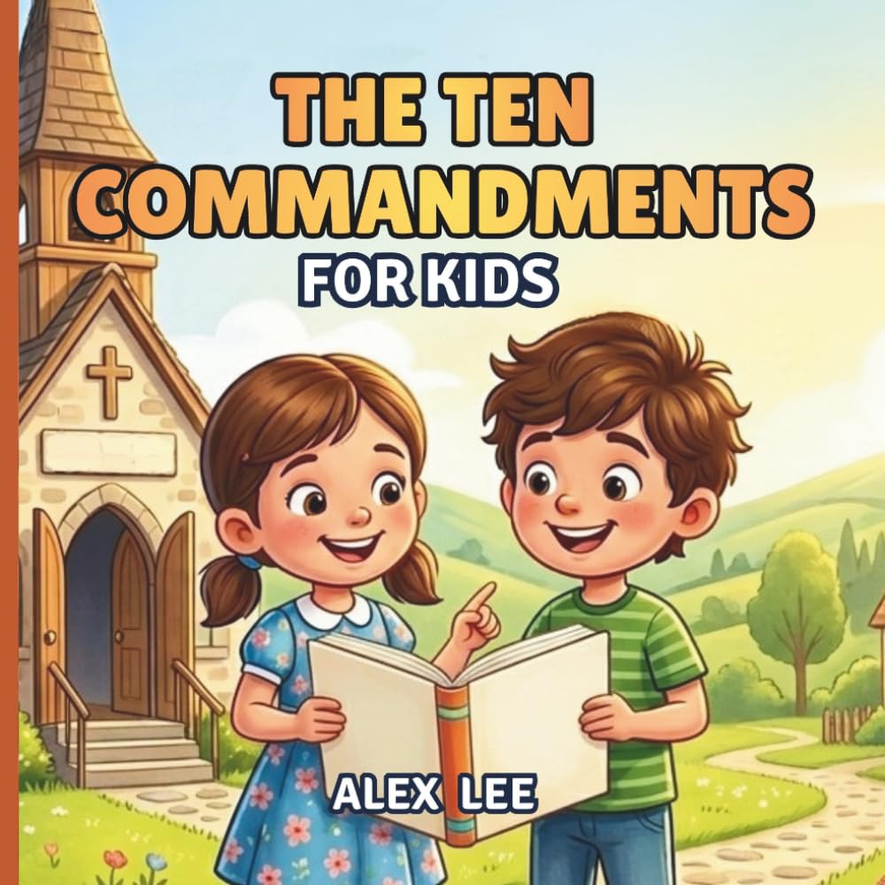 THE TEN COMMANDMENT FOR KIDS: An Illustrated Bible Guide to Help Children Understand God’s Laws, Build Good Character, and Grow in Faith