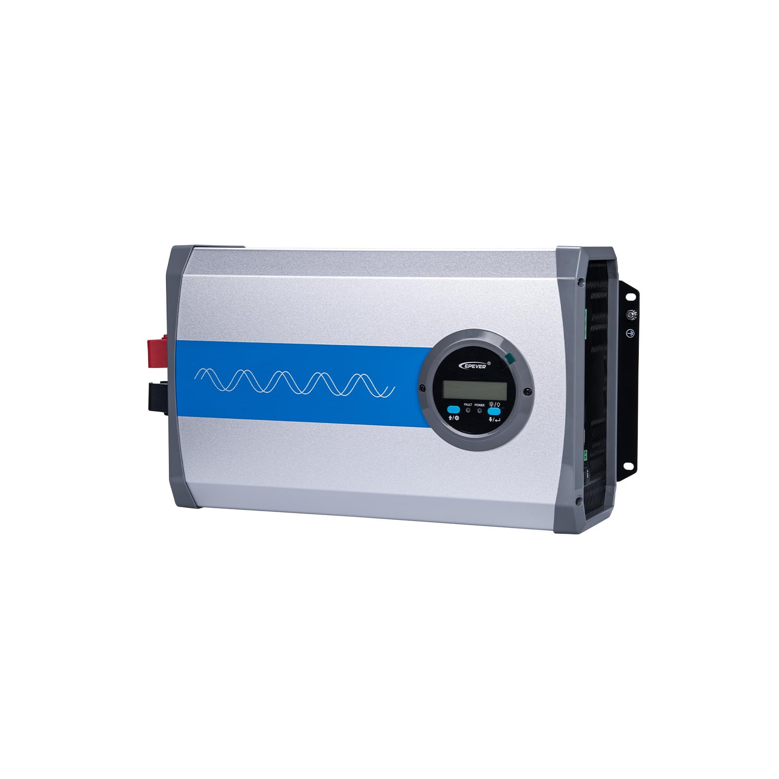 EPEVER IPower-Plus Series IP1000-12 Plus, 1000 W 12 V DC na 230 V AC przetwornica napięcia sinusoidalnego falownik z wyświetlaczem LCD, idealny do off-grid oświetlenia awaryjnego gospodarstwa domowego