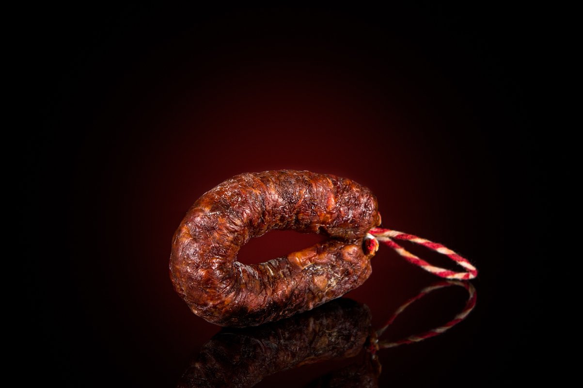Chorizo en "U" extra ibérique bellota Mariscal&Sarroca 100% naturel-200g