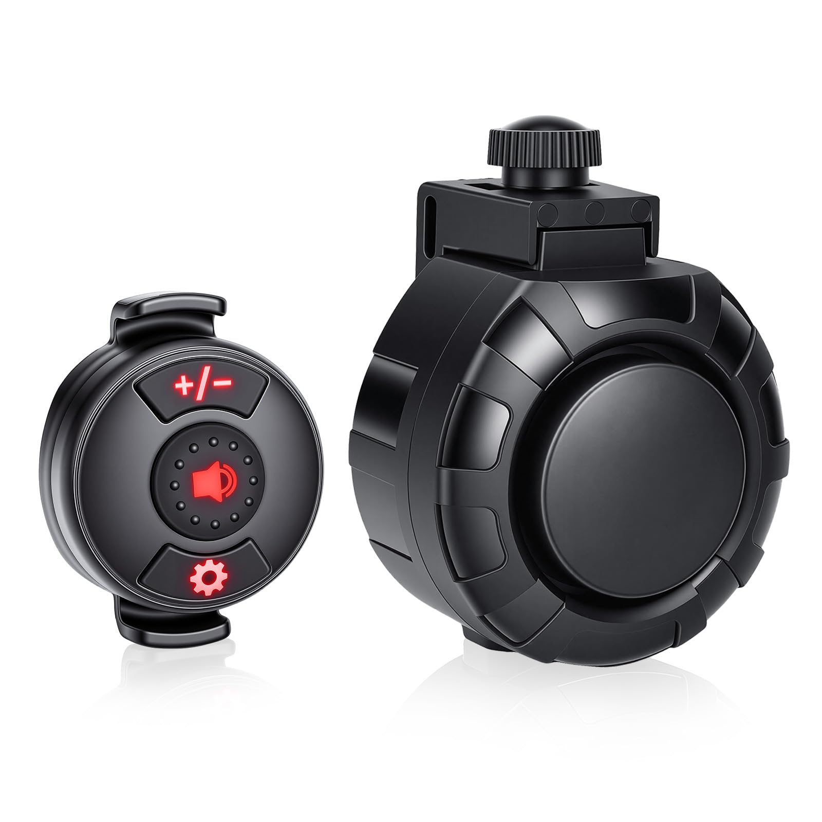 Bike Horn - Wireless Remote Control, 120dB Loud Electric Bicycle Horn, Bike Bell for 6 Sound Modes，IPX5 Waterproof，Type-C Charging, Bicycle Horns for Adults Bikes, Ebikes, Scooters-picture-15
