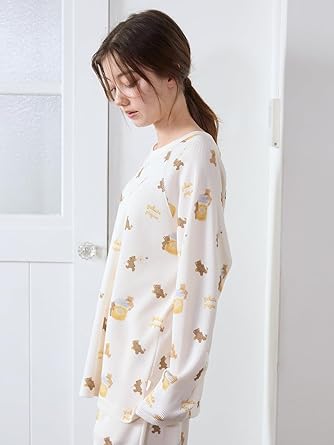 Amazon.co.jp: [ジェラート ピケ] ハニーベア柄プルオーバー