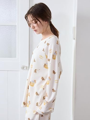 新品 はちみつベア柄プルオーバー＆ロングパンツセット Amazon.co.jp: [ジェラート ピケ] ハニーベア柄プルオーバー