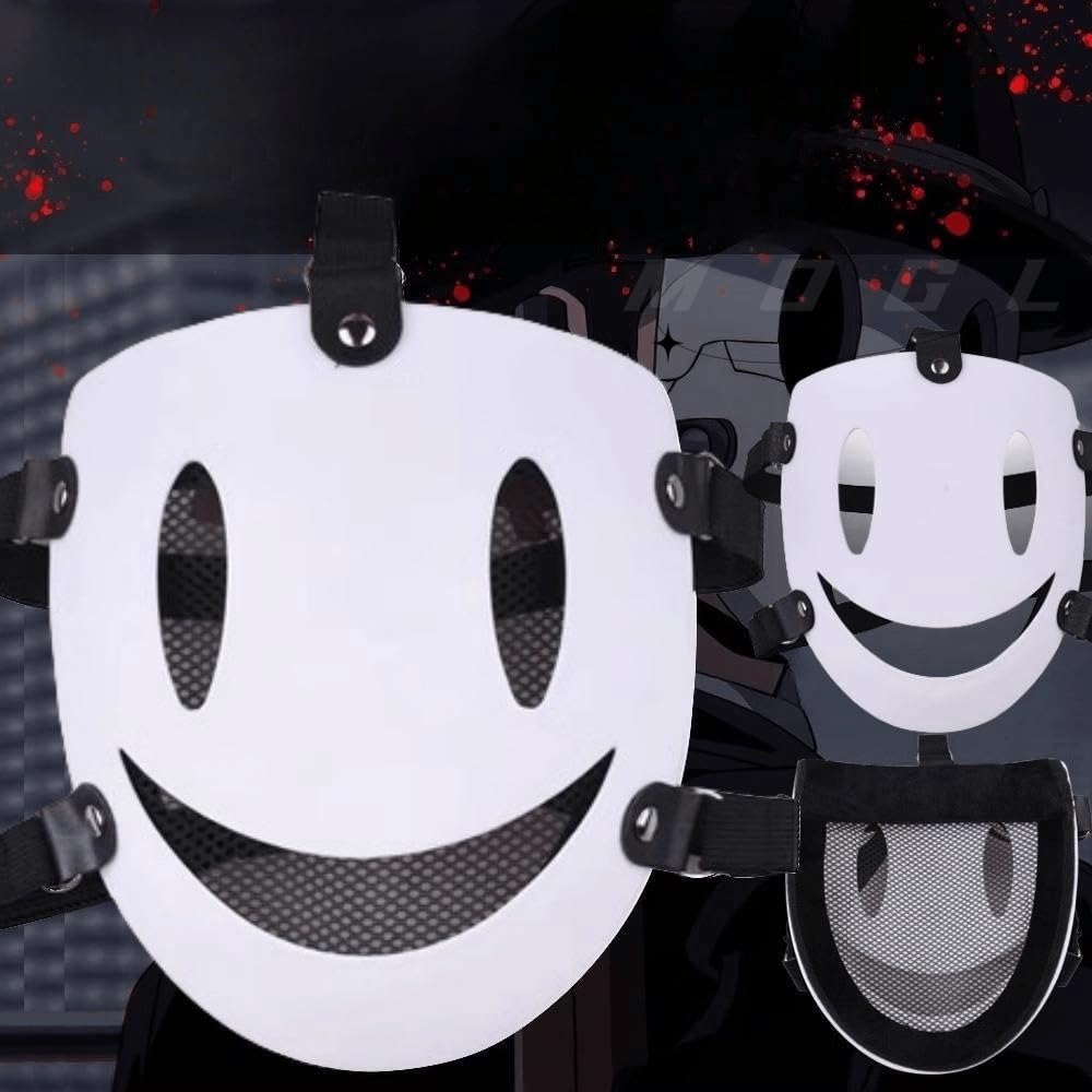 Amazon.co.jp: MOGL 天空侵犯 スナイパー仮面 笑顔仮面 かぶりもの