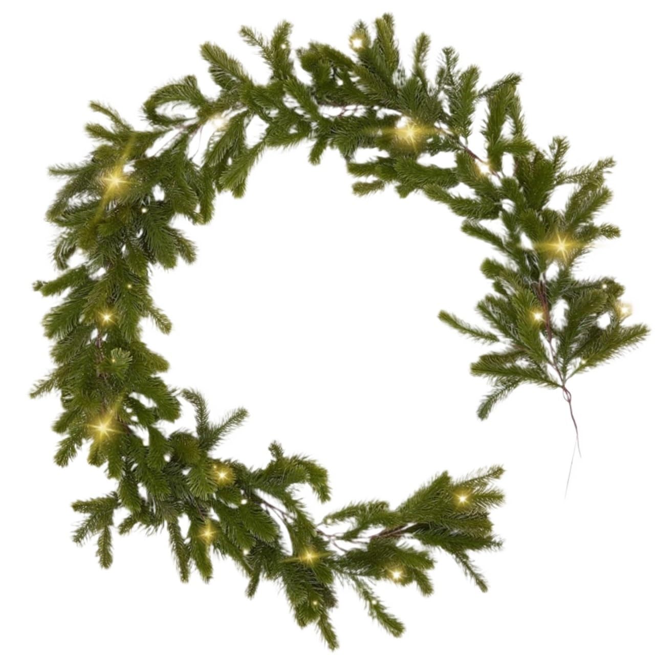 Weihnachten Girlande Weihnachtsgirlande for Die Haustür, Weihnachtsdekoration, Tischkranz Weihnachtsdekoration