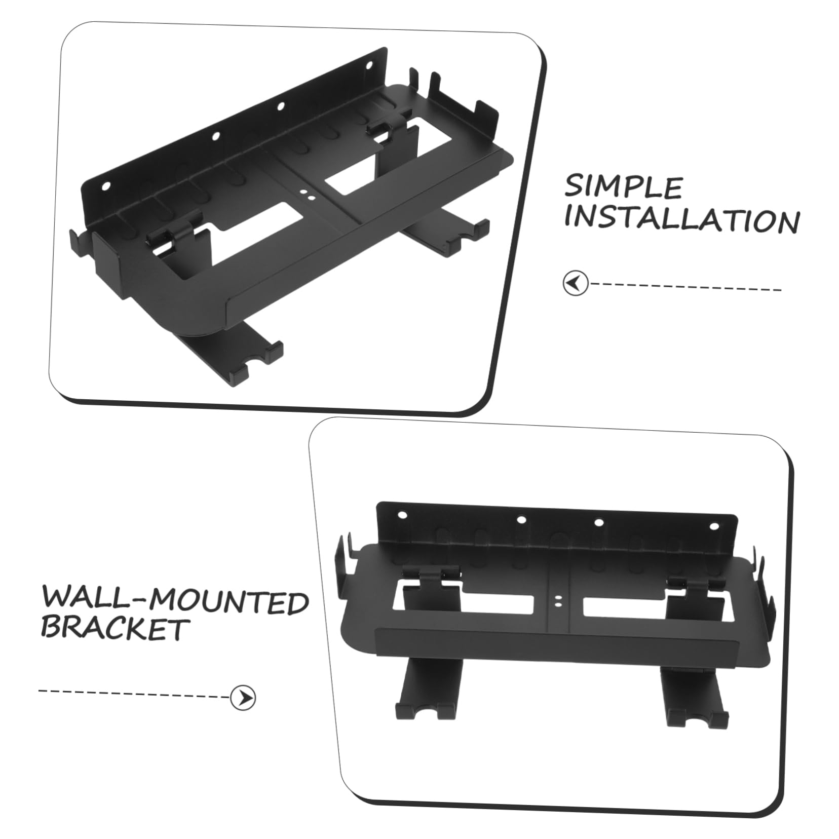 Uonlytech Soporte De Montaje Pared para Consola De Soporte Vertical para Mando para Sala De Estar o Dormitorio
