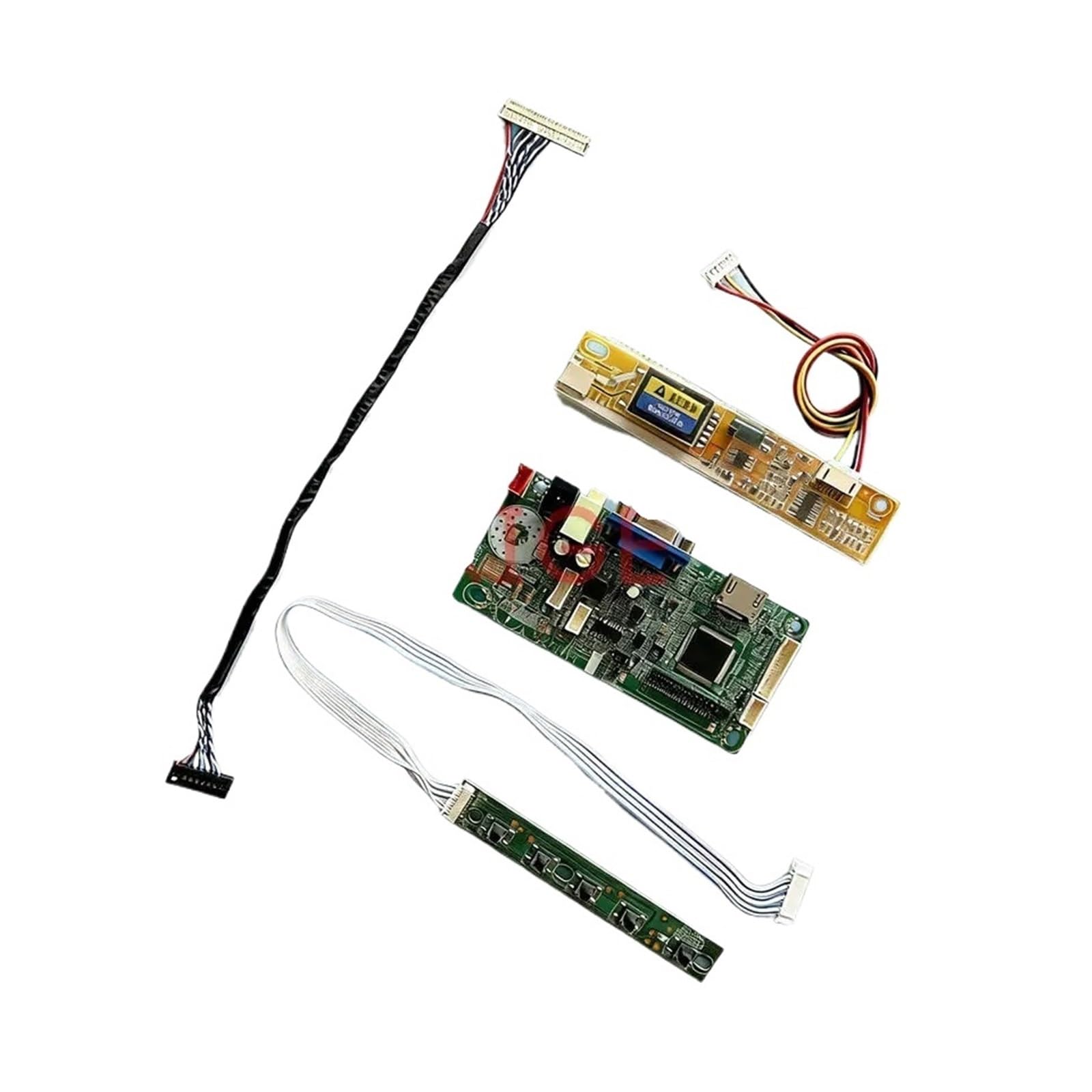 LCD Monitor Controller Drive Board Fit ITUX97 IAUX14 HSD150PU1 HV150UX1 HDMI+VGA 1600x1200 1-CCFL LVDS 30-Pin 1600*1200 DIY Kit(For IAUX14P)