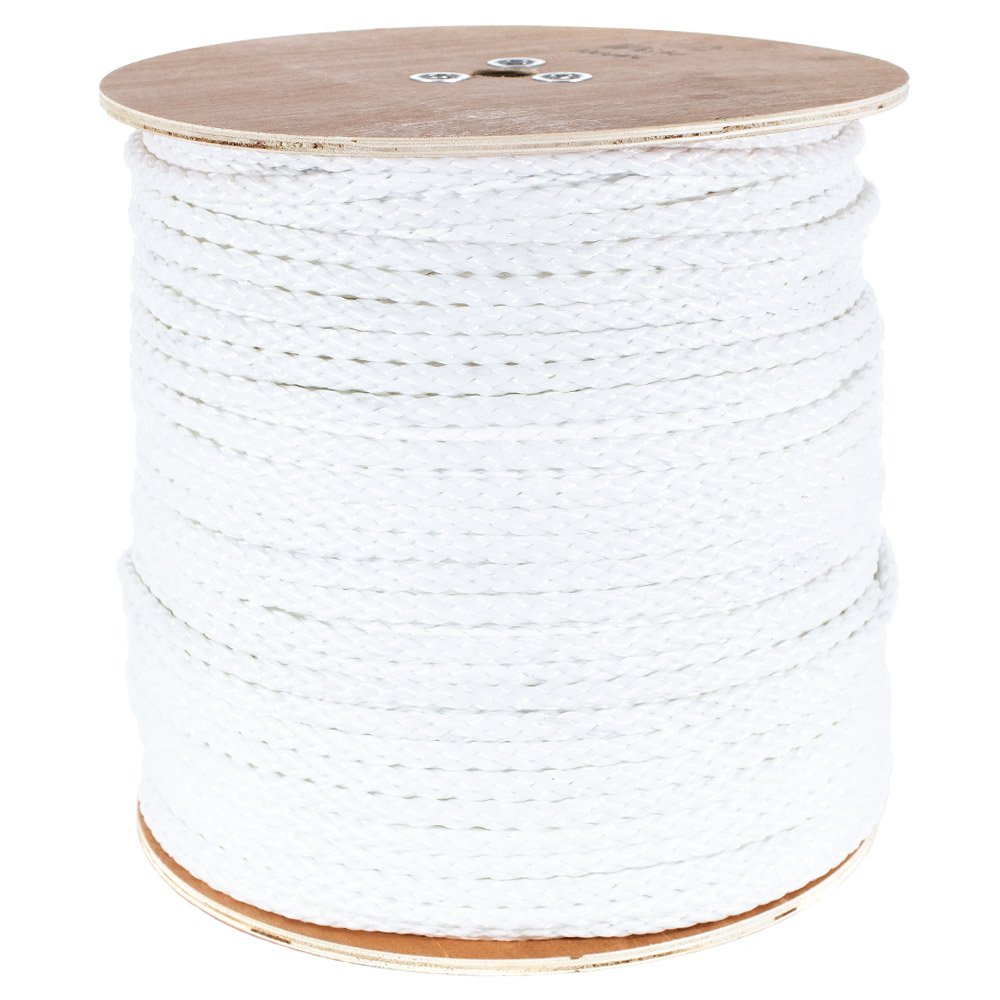 GOLBERG Cuerda de polipropileno trenzado hueco, cuerda de barrera, hidrofóbico, resistente a la humedad y a los productos químicos, entrenamientos de golf, marca de trenes, control de la multitud