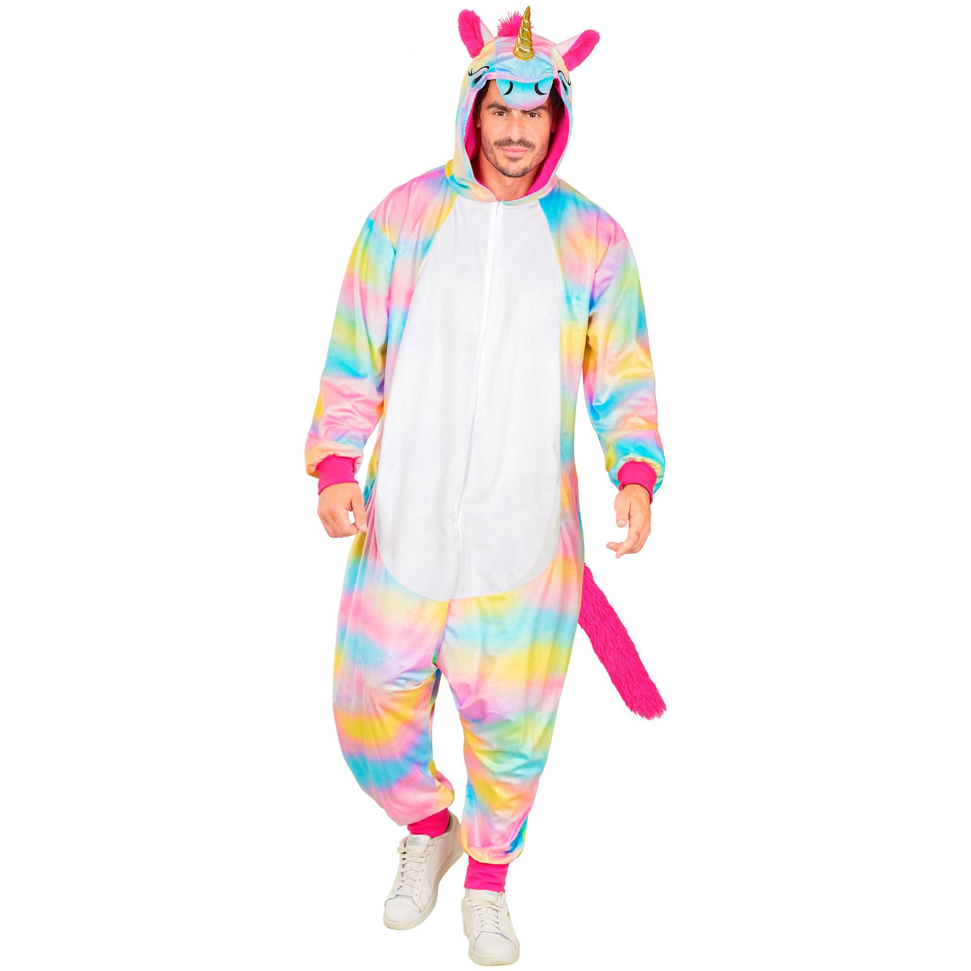 Tierkostüm "Cookie Monster" für Erwachsene | Overall Hellblau | Weicher Plüsch-Jumpsuit mit Kapuze für Damen und Herren, Karneval Mottoparty