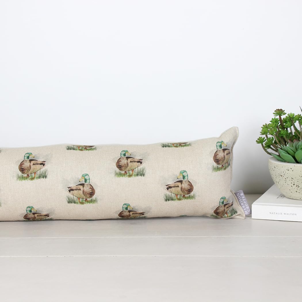 Harrison Cropper Beige Waddling Ducks Draught Excluder