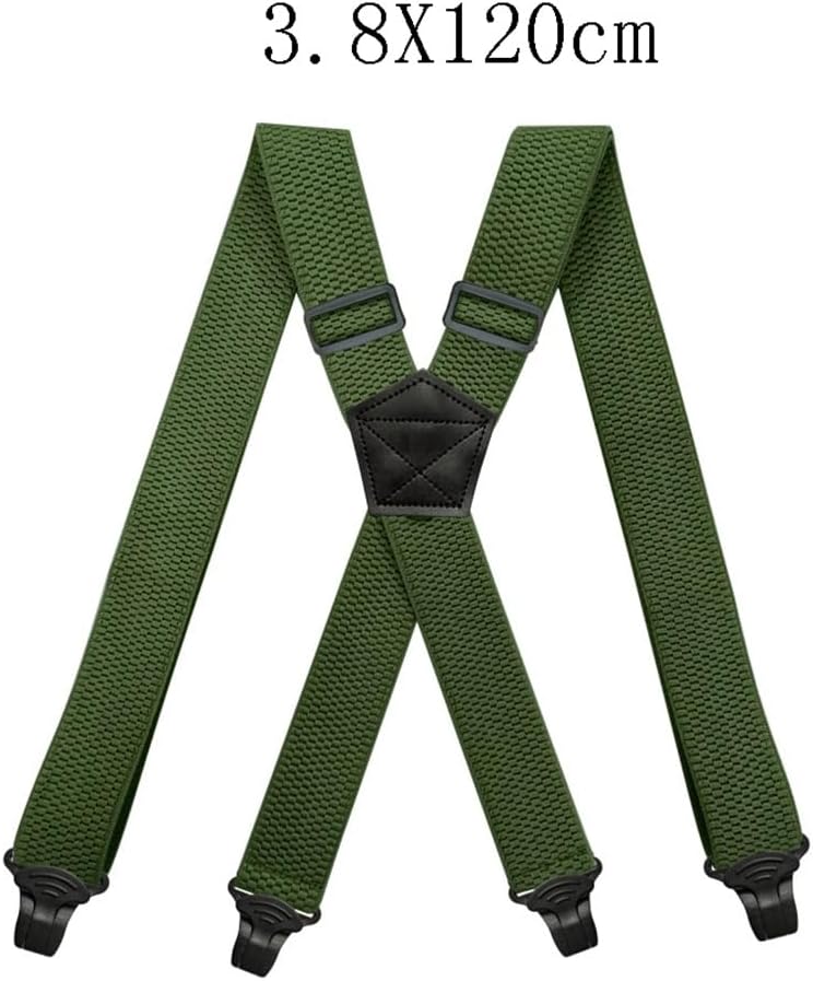 Men's and women's universal adult elastic shoulder strap clip suspender belt