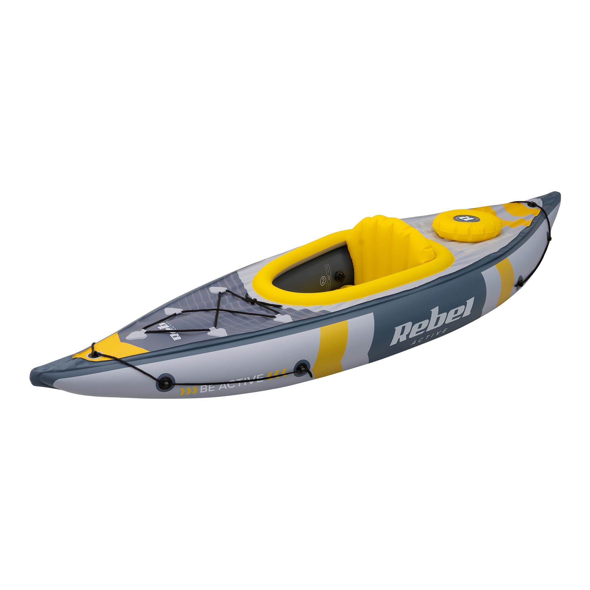 Rebel Electro Kayak Inflable 282x90 Paddle Bomba Asiento RBA-4515