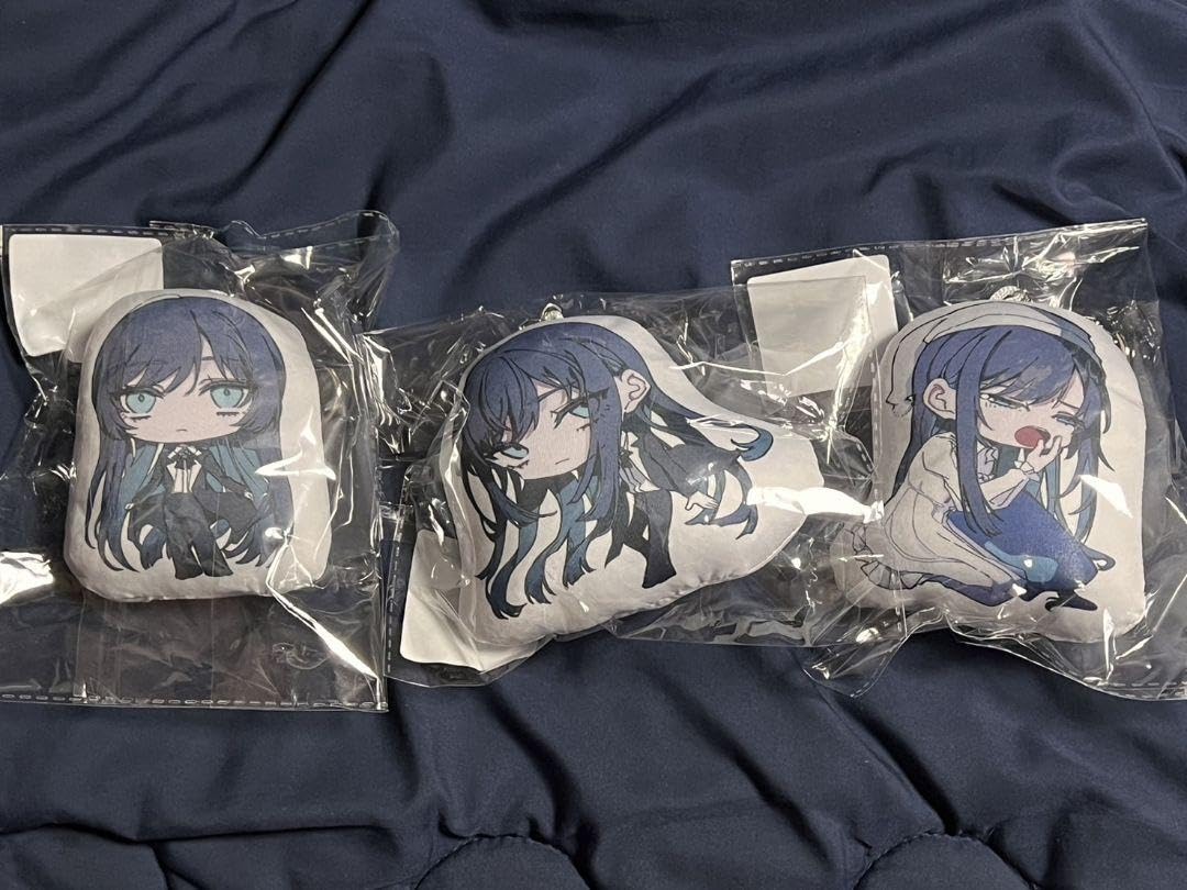 Ado 残夢 ポップアップ ミニキャラ クッションキーホルダー 3種セット